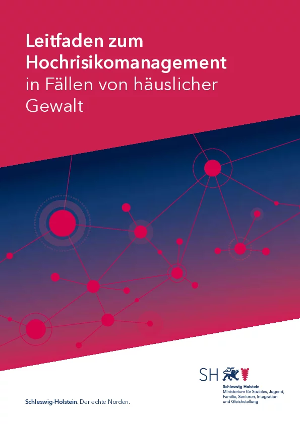 Abbildung Leitfaden zum Hochrisikomanagement in Fällen von häuslicher Gewalt Abbildung Leitfaden zum Hochrisikomanagement in Fällen von häuslicher Gewalt