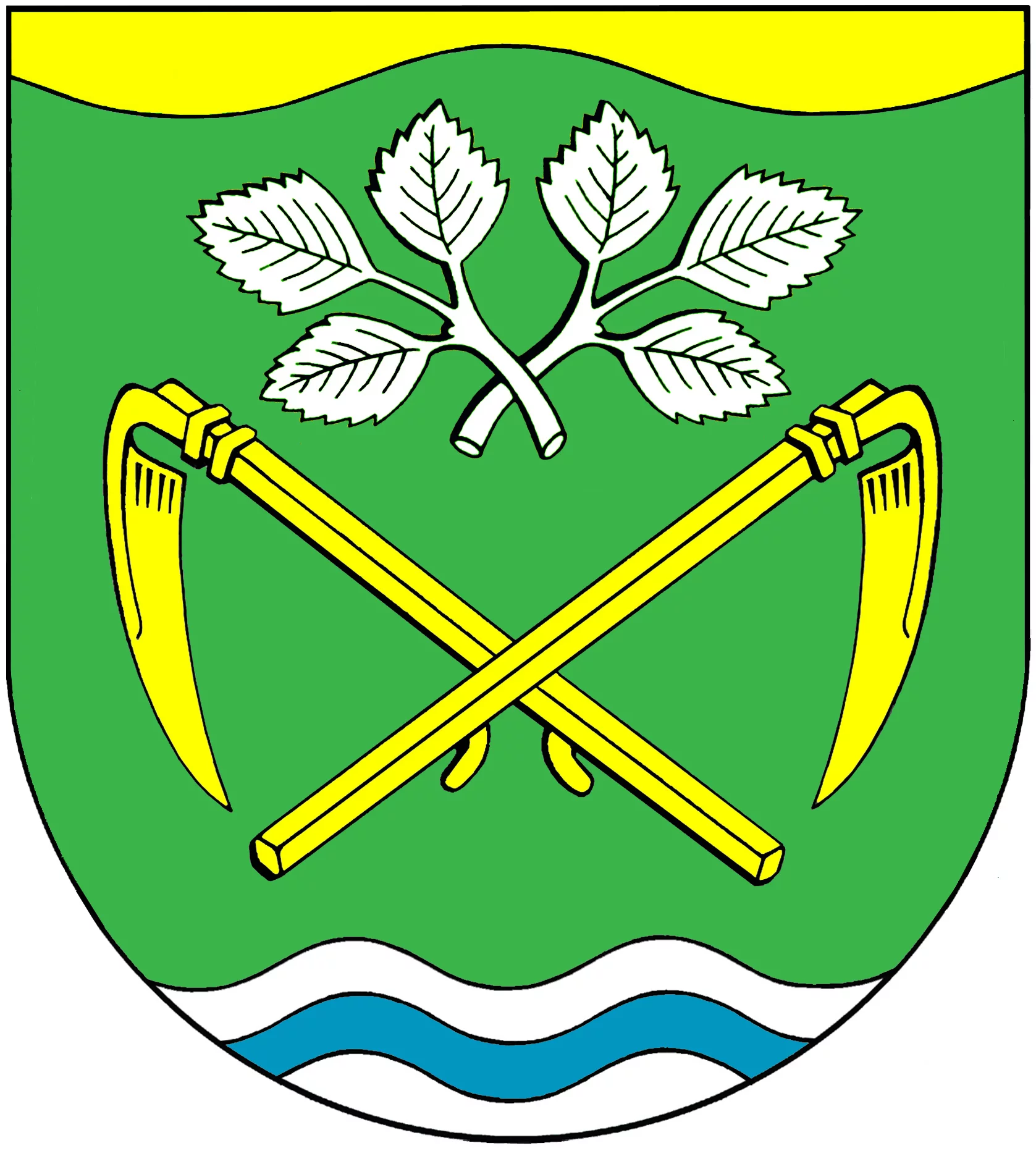 Wappen: Die Verwendung des Wappens durch Dritte ist in der Hauptsatzung geregelt!