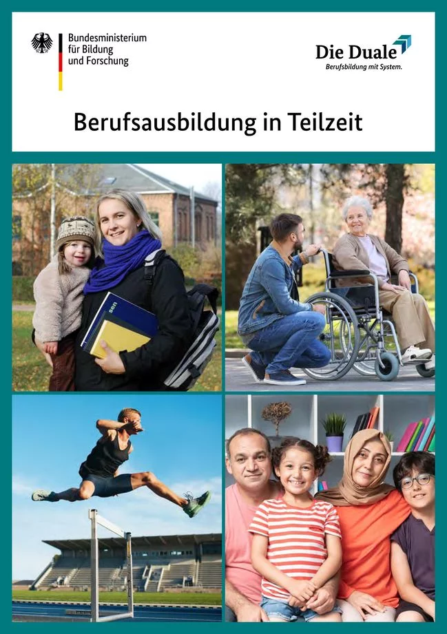Abbildung Broschüre Berufsausbildung in Teilzeit