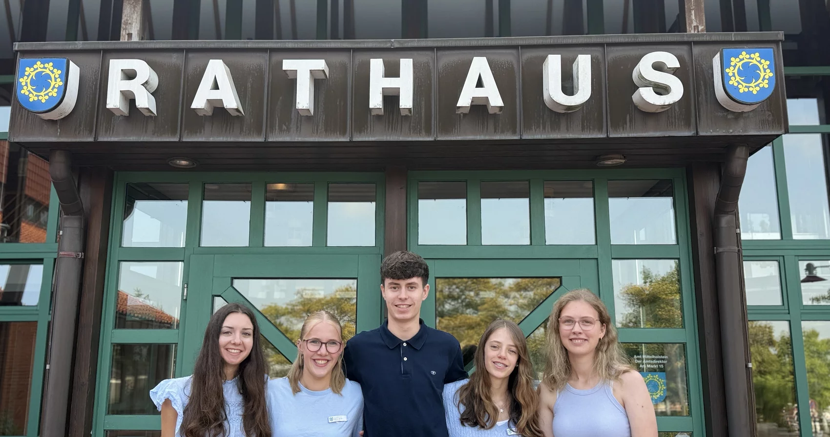 Unsere Auszubildenden im Amt Mittelholstein 