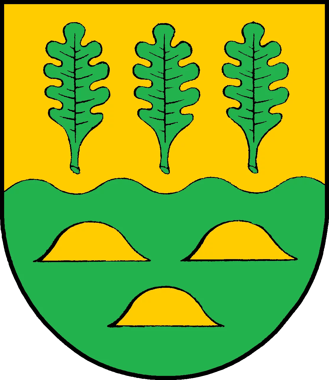 Wappen: Die Verwendung des Wappens durch Dritte ist in der Hauptsatzung geregelt!