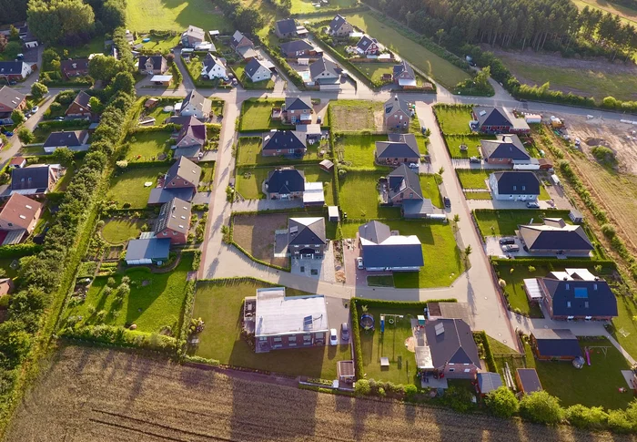 Aukrug Luftbild Baugebiet Haarkoppel 2017