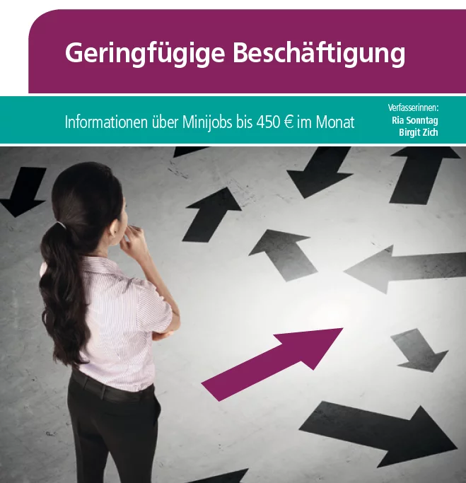 Abbildung Broschüre Geringfügige Beschäftigung