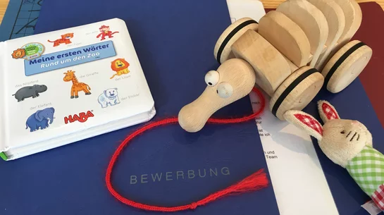 Foto Bewerbungsunterlagen Pädadgogen