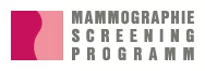 Abbildung Logo Mammographie Programm und Link zur Website