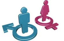 Abbildung Symbole Mann und Frau